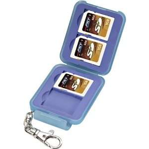  NEW Plastic Digital Memory Case For 4 SD Memory Cards 