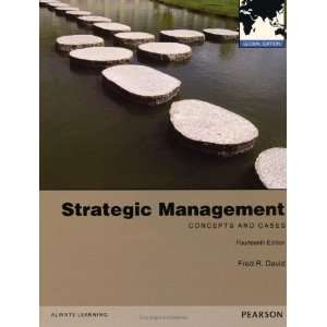   Management Concepts and Cases (9780273767480) Fred R. David Books