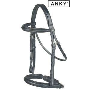  Anky Snaffle Bridle   NO Flash .5 inch, Horse Sports 
