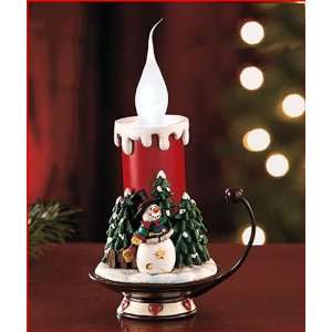  Holiday Snowman LED Candle