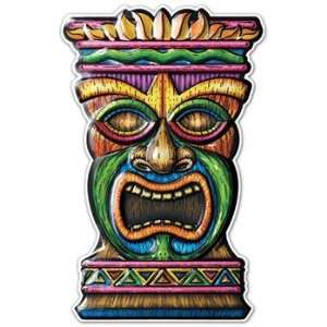  Tiki 3 D Art Form Party Accessory (1 count) Toys & Games