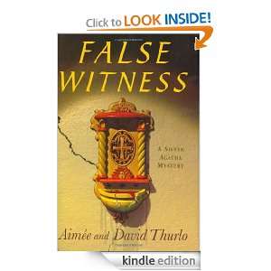 False Witness (A Sister Agatha Mystery) Aimee Thurlo, David Thurlo 