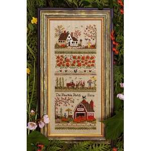  Pumpkin Patch Farm Sampler   Cross Stitch Pattern Arts 