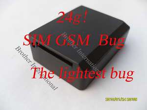 World smallest Wireless GSM Sim Card Spy Mini Ear Bug  