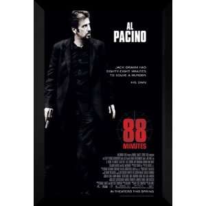   88 Minutes FRAMED 27x40 Movie Poster Al Pacino & Witt