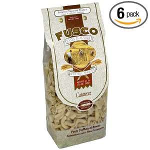 Fusco Casarecce, 17.6 Ounces (Pack of 6)  Grocery 