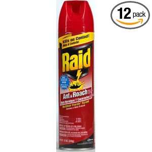  Raid Ant & Roach Killer Outdoor Fresh 12 Ounce Cans 