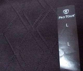 Mens New Pro Tour Golf Vest Sweater Large $50  