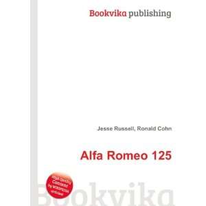  Alfa Romeo 125 Ronald Cohn Jesse Russell Books