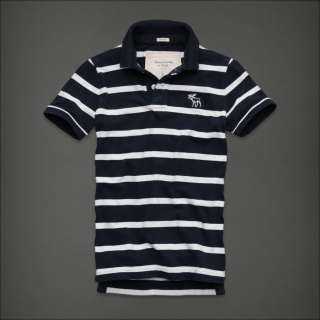 NEW Abercrombie & Fitch Mens Polo Shirt L XL NEW WITH TAG  