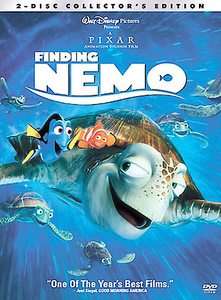 Finding Nemo DVD, 2003, 2 Disc Set  