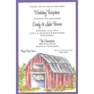 Barn Party, Custom Personalized Adult Parties Invitation, by Inviting 