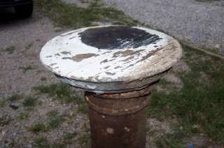 Antique Cast Iron Pedestal Sundial  