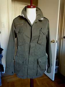 Vintage military 4pockets olive field jacket M  
