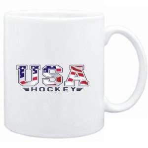  Mug White  USA Hockey / FLAG CLIP   ARMY  Sports Sports 