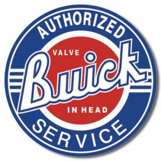 Authorized BUICK Service Game Room Garage Shop Tin Sign  