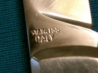   VINTAGE BUCK 110 USA ITALY KNIFE KNIVES FOLDING POCKET PENKNIFE OLD