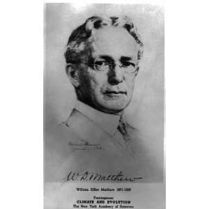  William Diller Matthew,1871 1930,vertebrate paleontologist 