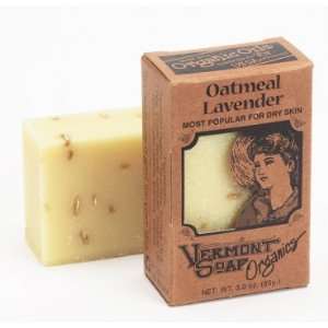  Vermont Soap Organics   12 Oatmeal Lavender 3.5 Oz Unboxed 