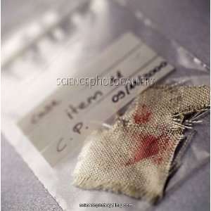 Blood forensics Framed Prints