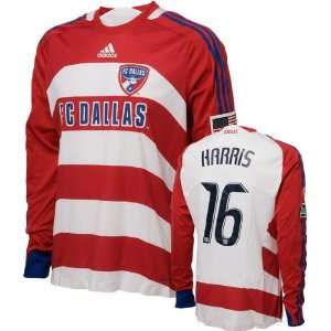  Atiba Harris Game Used Jersey FC Dallas #16 Long Sleeve 