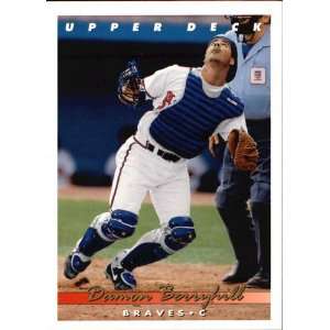  1993 UPPER DECK Damon Berryhill # 606