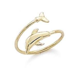  14k Dolphin Toe Ring   JewelryWeb Jewelry