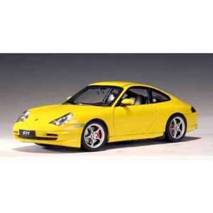  2001 Porsche 911 Carrera Coupe Facelift 1/18 Speedgelb 