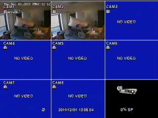  CH Channel CCTV Security IR Camera DVR System 3TB Video Surveillance