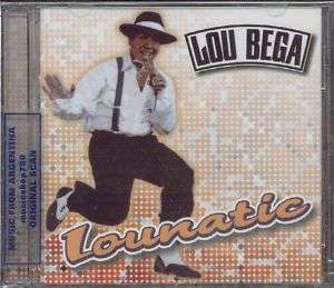 LOU BEGA, LOUNATIC. FACTORY SEALED CD. In English.