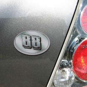 Dale Earnhardt Jr. Chrome Auto Emblem 