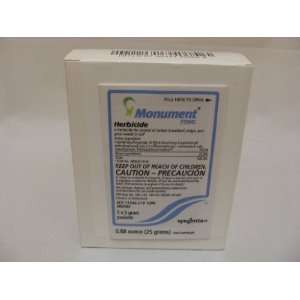  Monument 75WG Herbicide for warm season grasses 5X5gms 