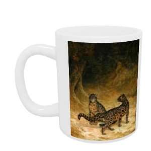 Clouded Leopards, c.1825 (oil on canvas) by   Mug 