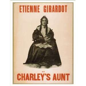   Poster (M), Etienne Girardot as Charleys Aunt