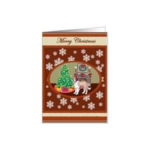  Classic St Bernard Christmas Card Card Health & Personal 