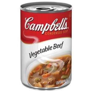 Campbells Condensed Vegetable Beef Soup 10.5 oz  Grocery 