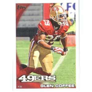  2010 Topps #426 Glen Coffee   San Francisco 49ers 