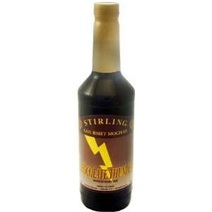 Stirling Gourmet Chocolate Thunder Syrup  Grocery 