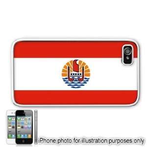   Polynesia Flag Apple Iphone 4 4s Case Cover White 