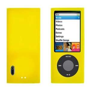  Modern Tech Apple iPod Nano 5G Yellow Silicone Skin Cell 