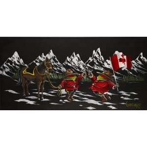  Michael Godard   O Canada Canvas Giclee