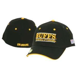 Colorado Buffalos Flex Fit Baseball Hat (One Size Fits Most)   Black 