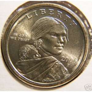    2006 P Uncirculated Sacagawea Golden Dollar 