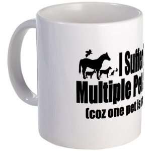 Multiple Pet Syndrome Pets Mug by  Kitchen 