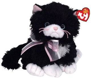 12. Ty Beanie Babies Cabaret   Black and White Cat by Ty