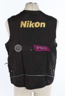 Nikon Photo Vest Official Jacket Outdoor Size S M D800 D5100 Body NEW 