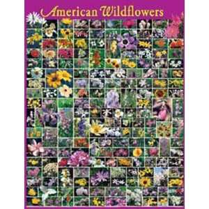 New White Mountain Puzzles American Wildflowers 1000 Piece Puzzle High 