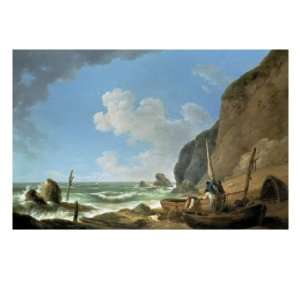  Fishermen on the Shore (An Approaching Storm) Giclee 