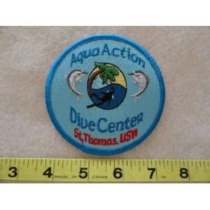  Aqua Action Dive Center in St. Thomas USVI Patch 