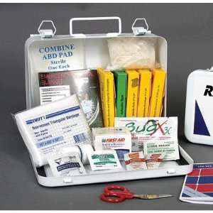    Person Vehicle First Aid Kit In Metal Case